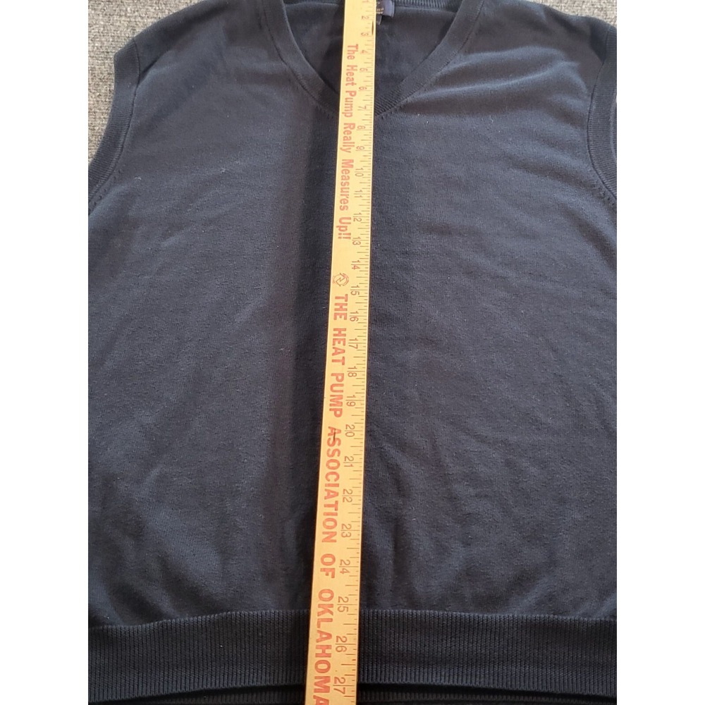 Brooks Brothers 346 Sleeveless VNeck Sweater Men Sz L Supima Cotton Workwear - Picture 5 of 6